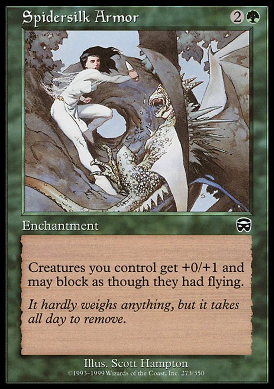 Spidersilk Armor (Foil)