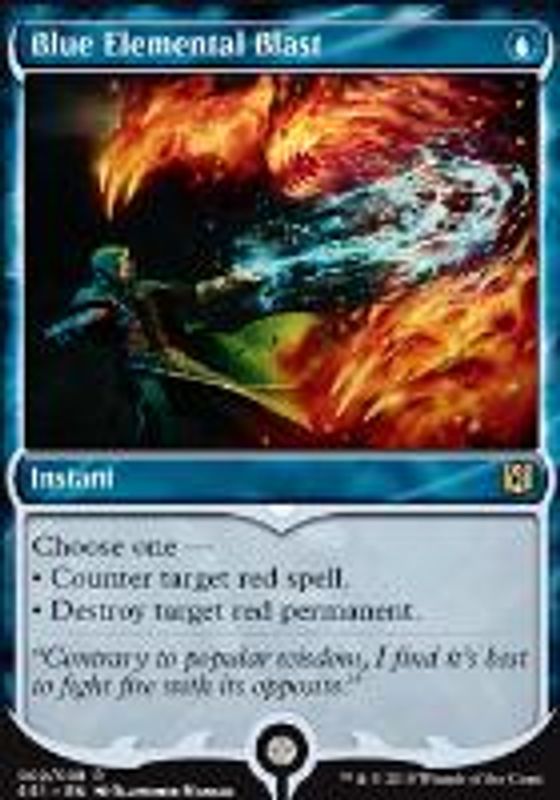 Blue Elemental Blast