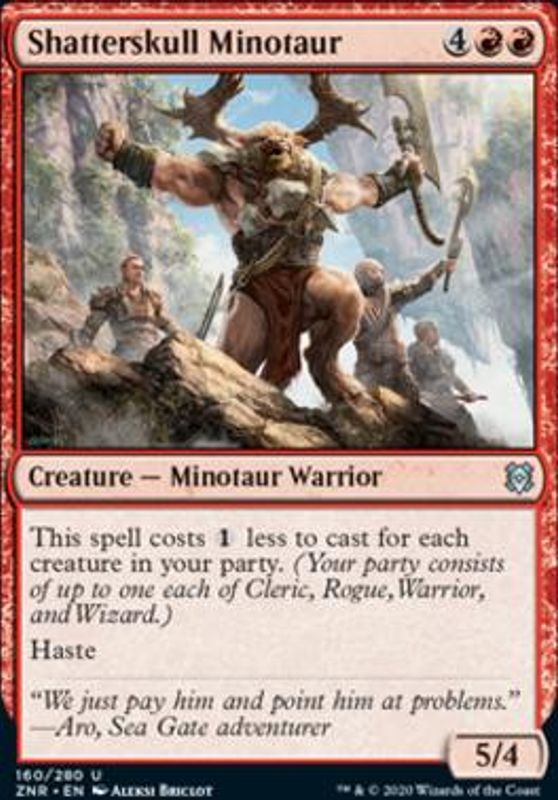 Shatterskull Minotaur (foil)