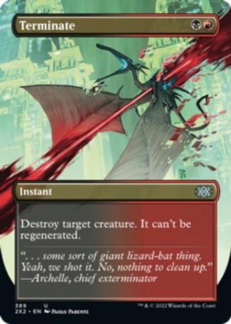 Hovedbilde Terminate (Borderless)