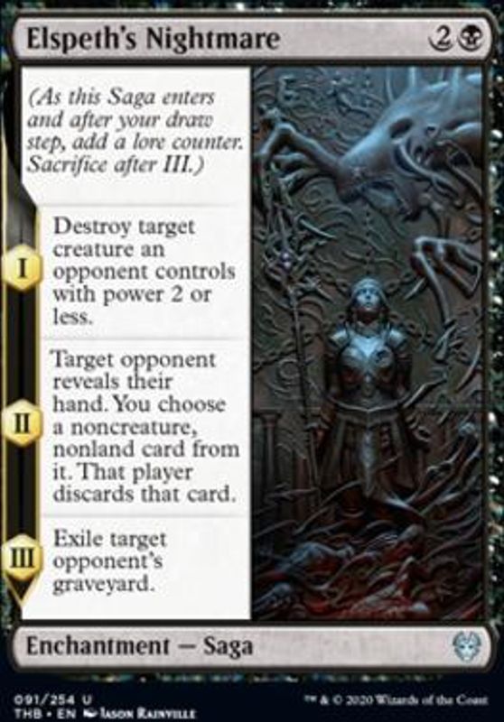 Elspeth's Nightmare (foil)