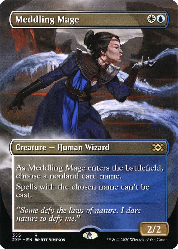 Meddling Mage (borderless)