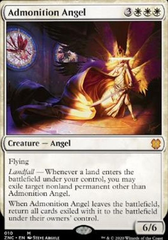 Admonition Angel