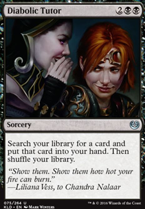 Hovedbilde Diabolic Tutor (Foil)
