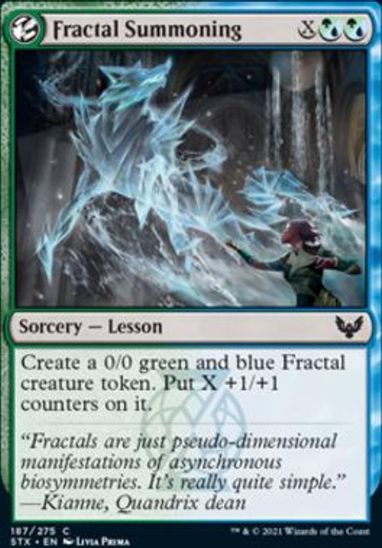 Fractal Summoning (foil)