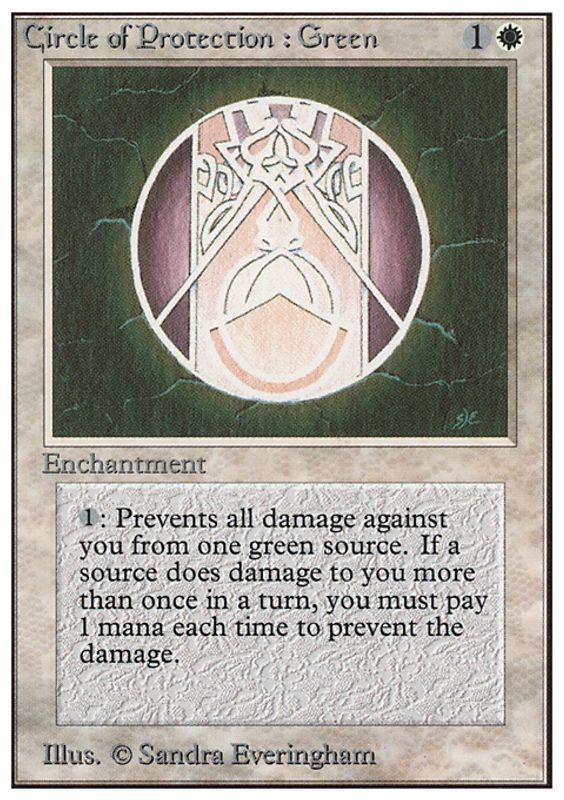 Circle of Protection: Green
