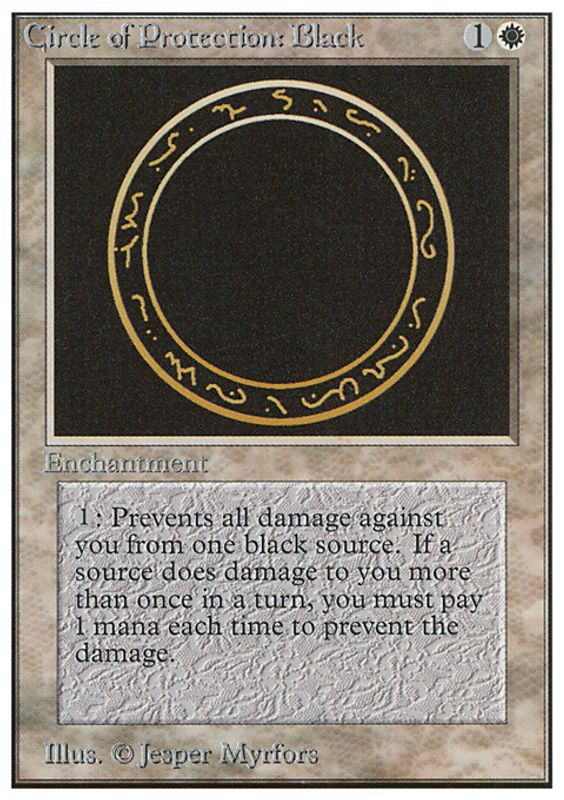 Circle of Protection: Black