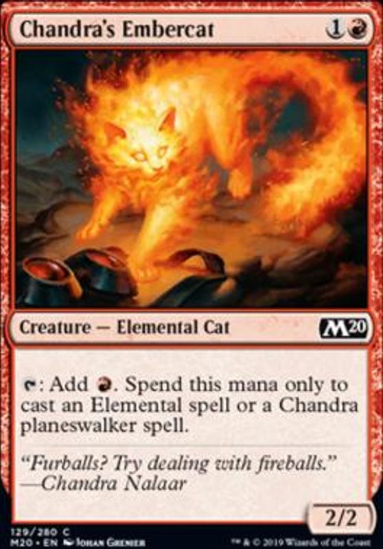 Chandra's Embercat (foil)