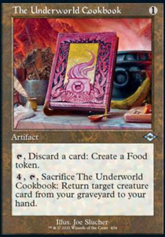 The Underworld Cookbook (Retro Frame) (foil)