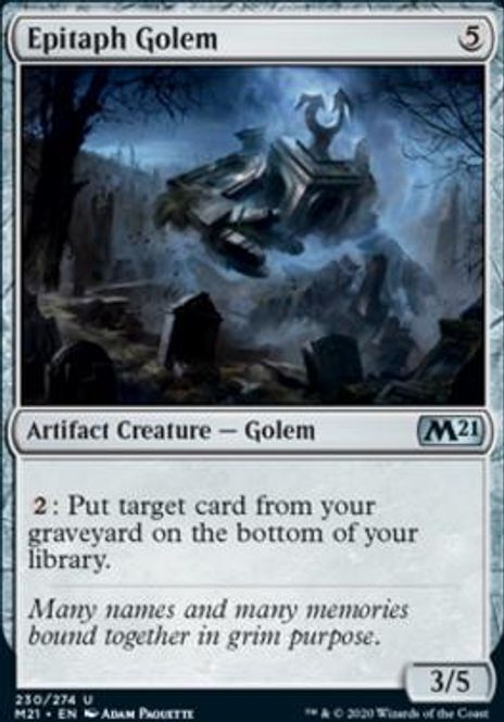 Hovedbilde Epitaph Golem