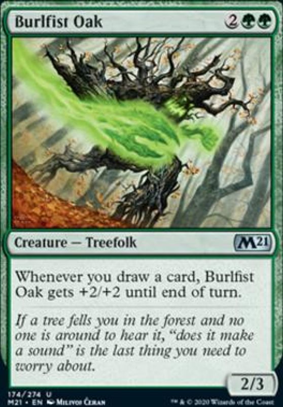 Burlfist Oak (foil)