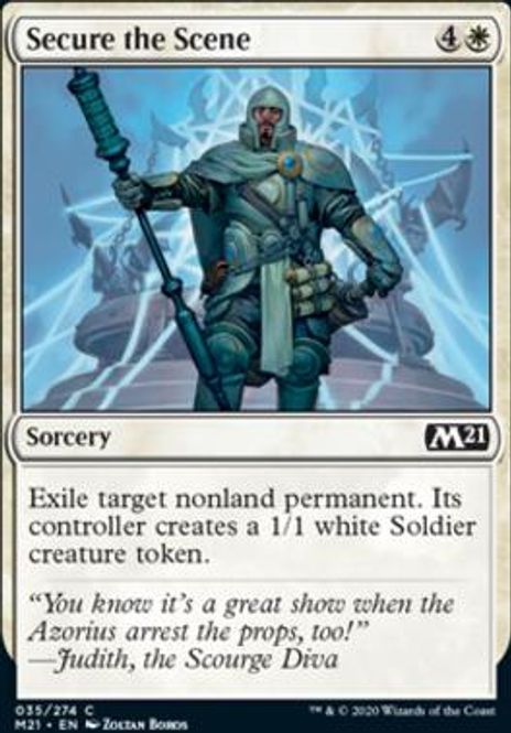 Hovedbilde Secure the Scene (foil)