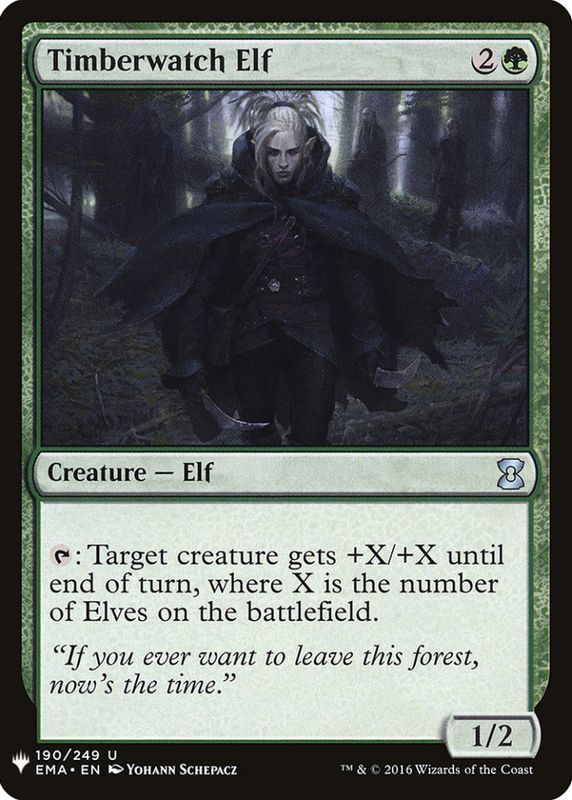 Timberwatch Elf