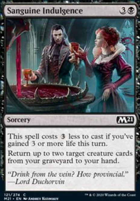 Hovedbilde Sanguine Indulgence (foil)