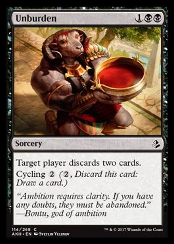 Unburden
