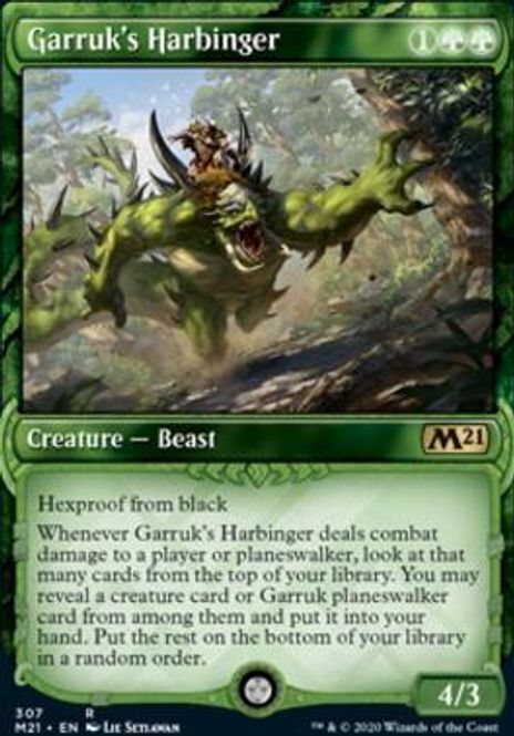 Hovedbilde Garruk's Harbinger (Showcase)