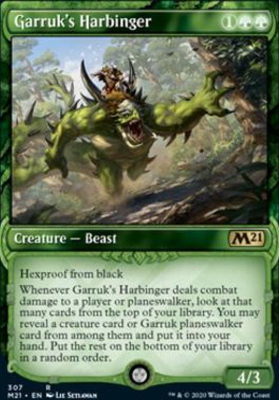 Garruk's Harbinger (Showcase)