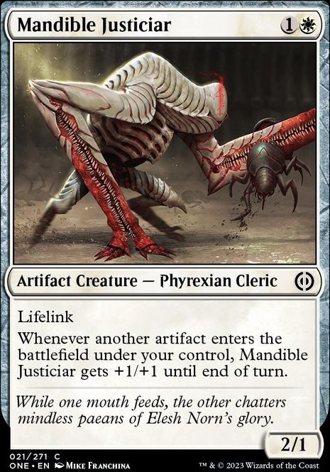 Hovedbilde Mandible Justiciar (foil)