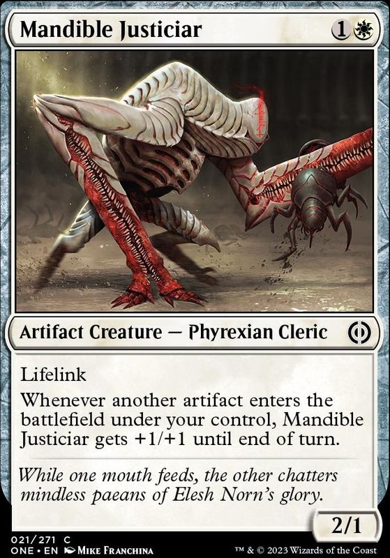 Mandible Justiciar (foil)