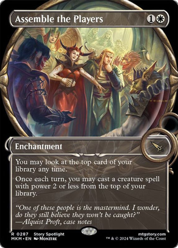 Assemble the Players (Showcase) (Foil)