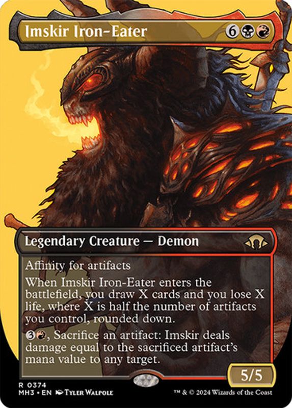 Imskir Iron-Eater (Borderless) (Foil)