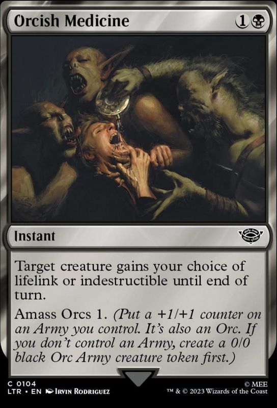 Orcish Medicine (foil)