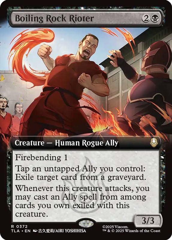 Boiling Rock Rioter (Extended Art) (Foil)