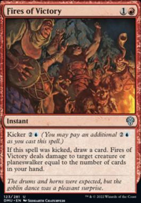 Fires of Victory (foil)