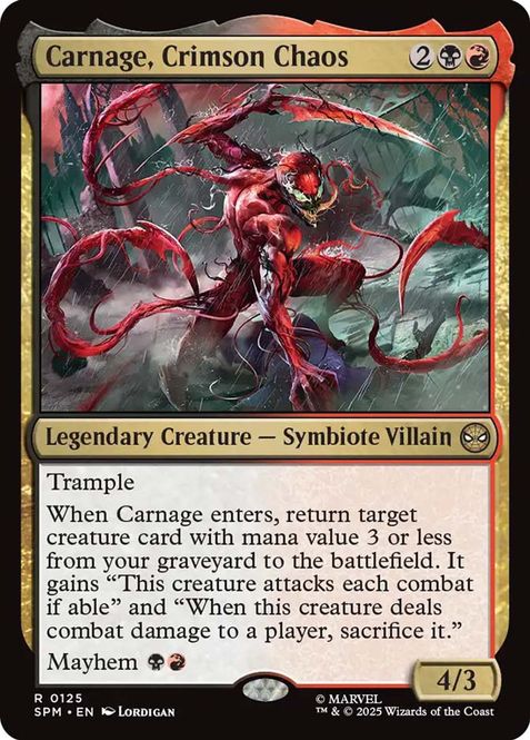 Hovedbilde Carnage, Crimson Chaos (Foil)
