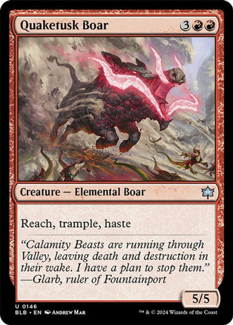 Hovedbilde Quaketusk Boar