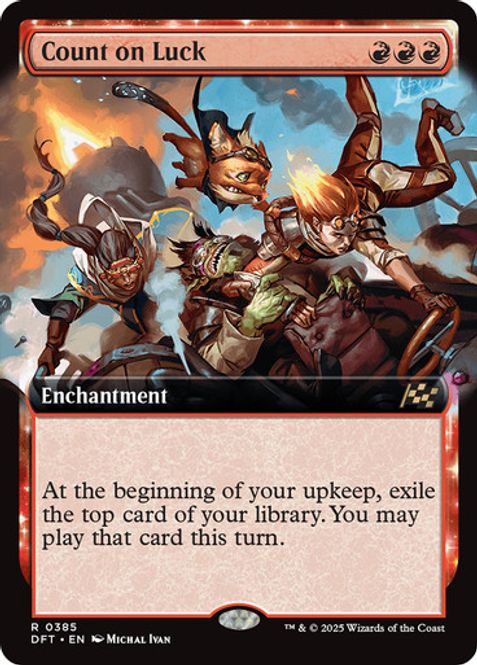 Hovedbilde Count on Luck (Extended Art)
