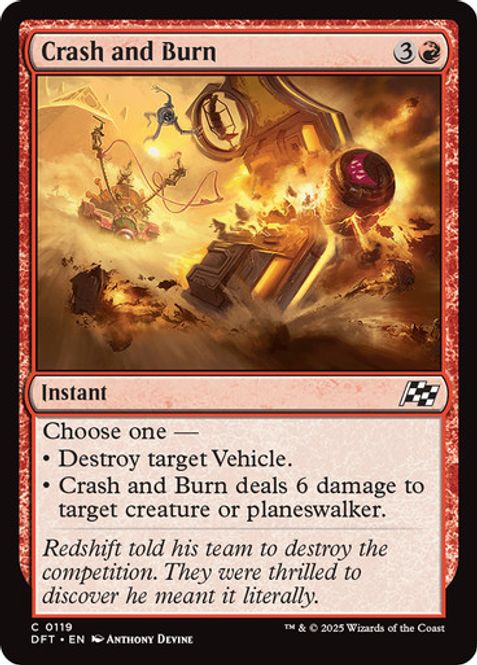 Hovedbilde Crash and Burn