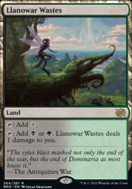 Llanowar Wastes (foil)