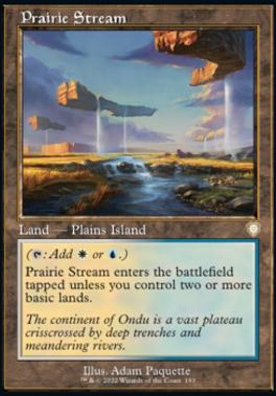 Prairie Stream