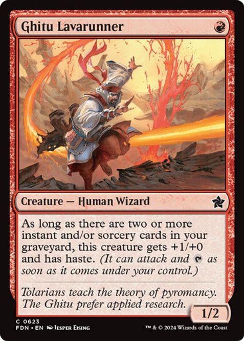 Hovedbilde Ghitu Lavarunner (Foil)