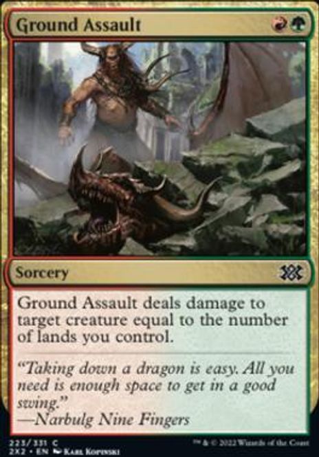 Hovedbilde Ground Assault (foil)