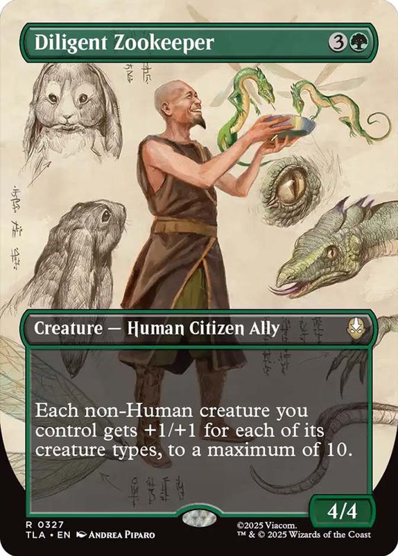 Diligent Zookeeper (Borderless)