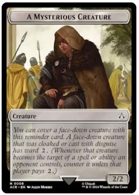 Hovedbilde A Mysterious Creature Token