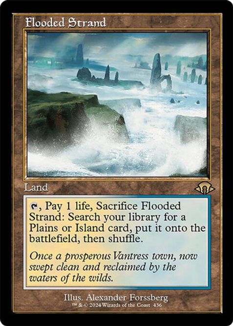 Hovedbilde Flooded Strand (Retro Frame) ...