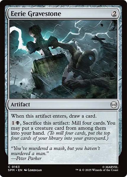 Hovedbilde Eerie Gravestone (Foil)