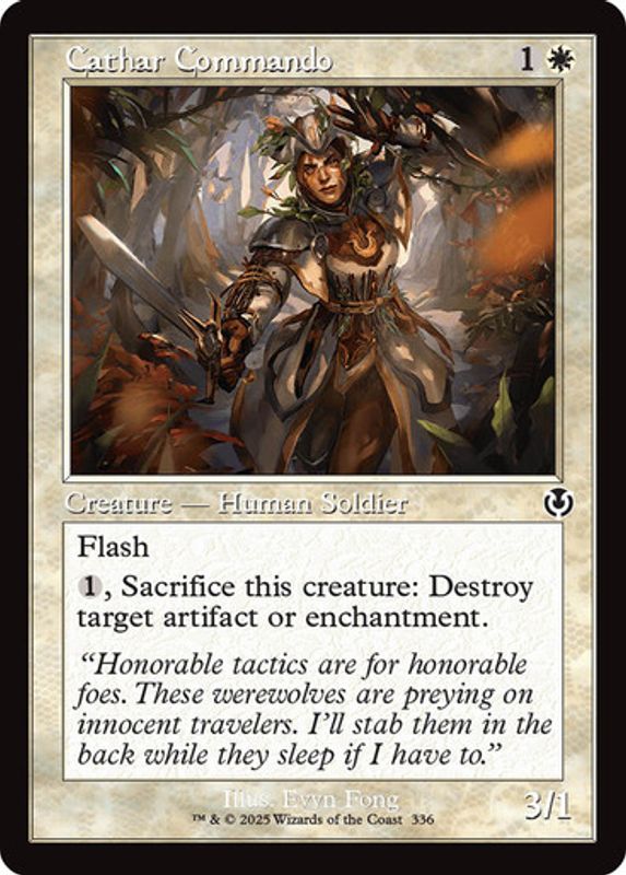Cathar Commando (Retro Frame) (Foil)