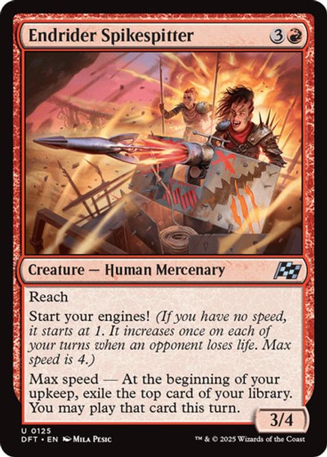 Hovedbilde Endrider Spikespitter
