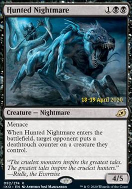 Hunted Nightmare (Prerelease Foil)