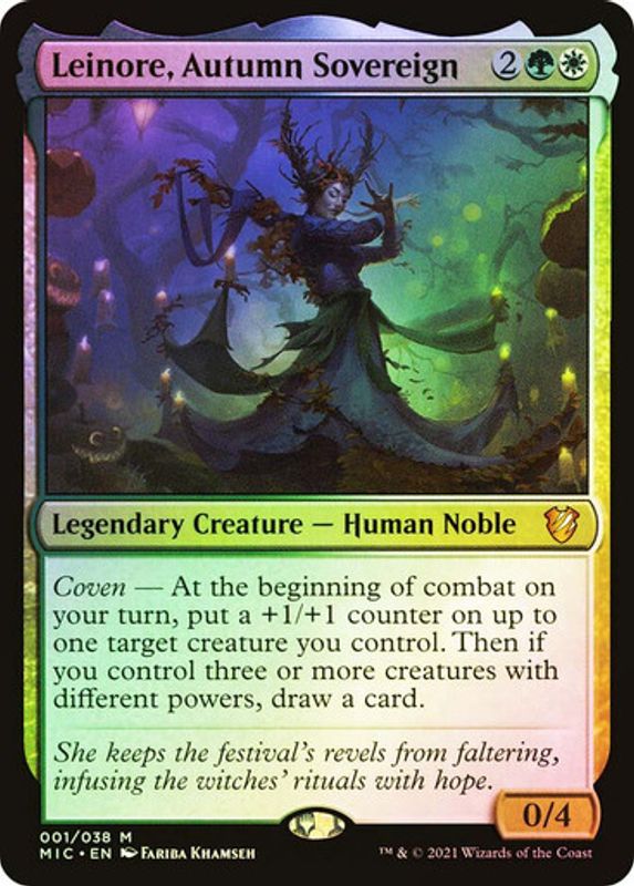 Leinore, Autumn Sovereign