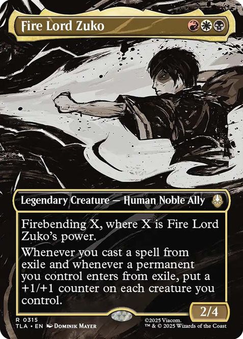 Hovedbilde Fire Lord Zuko (Borderless) ...