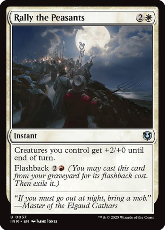 Rally the Peasants (Foil)