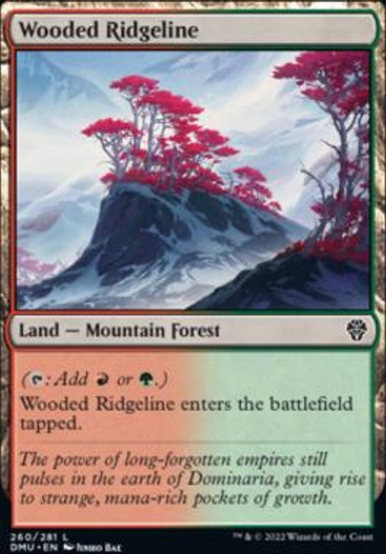 Wooded Ridgeline (foil)
