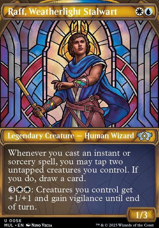 Raff, Weatherlight Stalwart (foil)