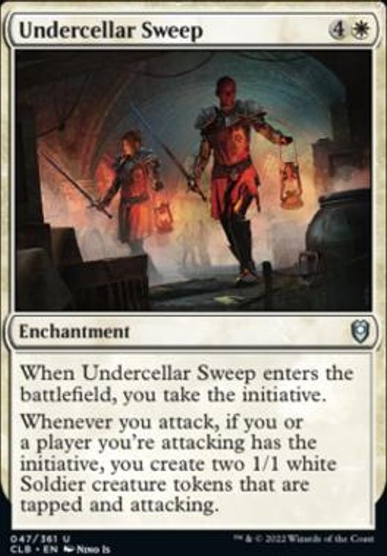Undercellar Sweep
