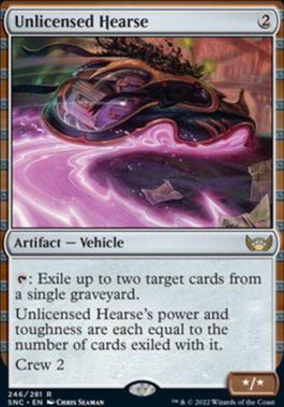Unlicensed Hearse (foil)